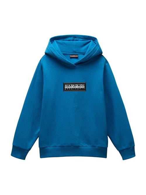 NAPAPIJRI Sweatshirt 'K B-CHAMOIS'  blå / sort / hvid