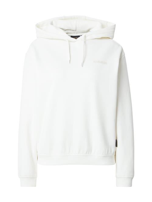 Se NAPAPIJRI Sweatshirt 'B-BLANCHE'  sand / hvid ved About You