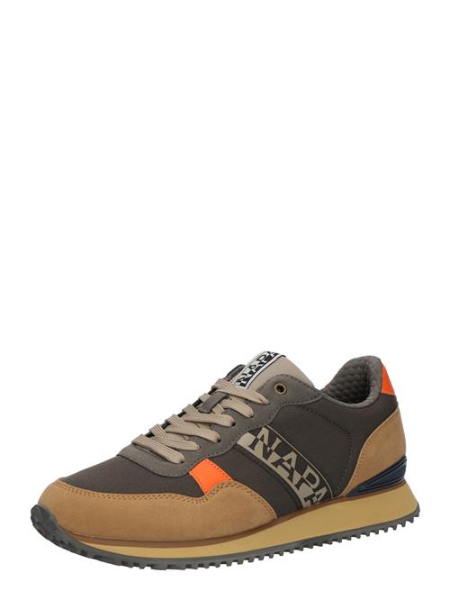 Se NAPAPIJRI Sneaker low 'COSMOS'  brun / khaki / gran / orange ved About You