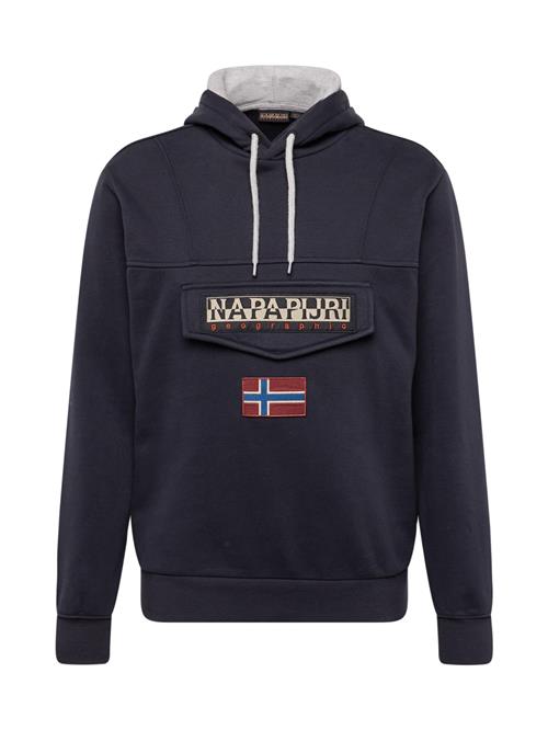 Se NAPAPIJRI Sweatshirt 'BURGEE WINT 3'  sort ved About You