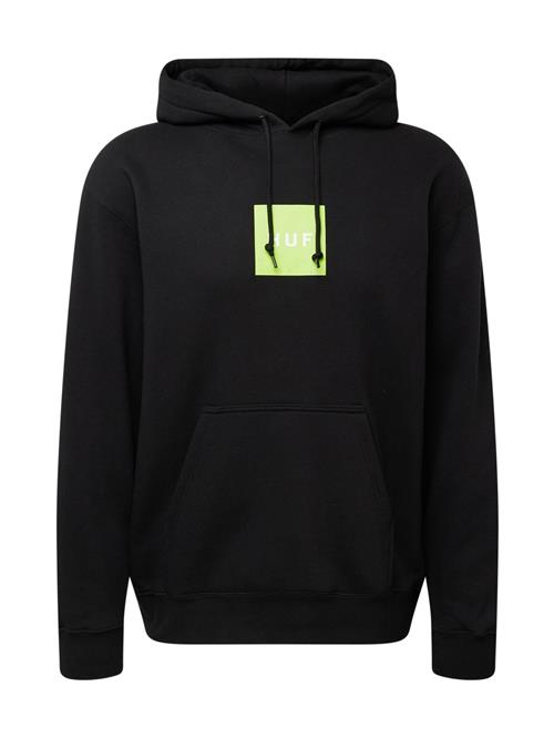 HUF Sweatshirt  lysegrøn / sort