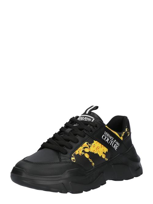 Se Versace Jeans Couture Sneaker low 'FONDO SPEEDTRACK DIS. SC2'  gul / sort / hvid ved About You