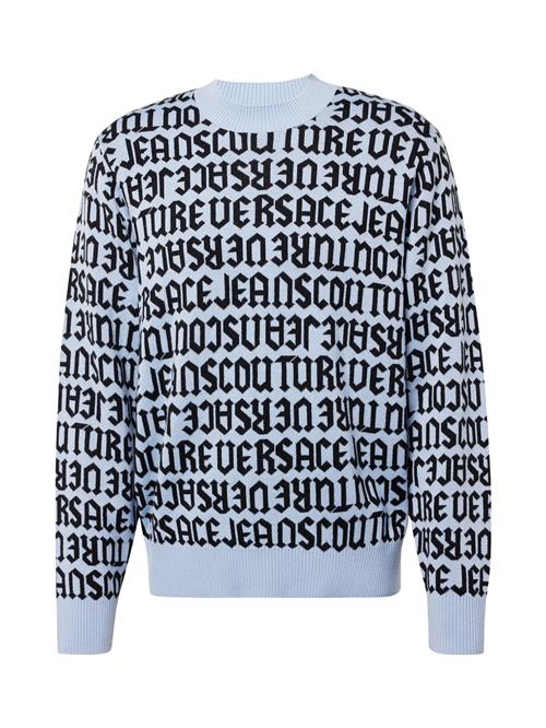 Versace Jeans Couture Pullover  lyseblå / sort