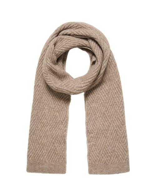 Kaffe Sjal 'Getty'  beige-meleret