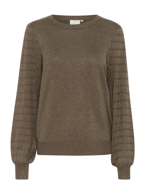 Kaffe Pullover 'Nanna'  brun-meleret