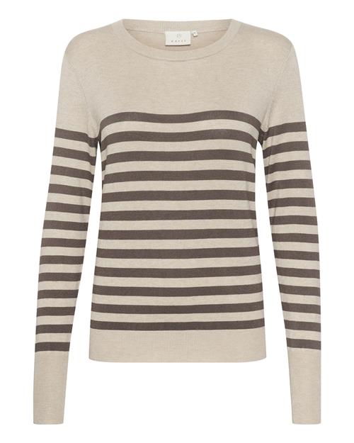 Kaffe Pullover 'Lizza'  lysebeige / brun