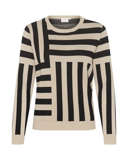 Se Kaffe Pullover 'Tilde'  beige / sort ved About You