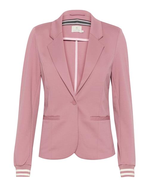 Se Kaffe Blazer 'Kinnie'  fuchsia / hvid ved About You