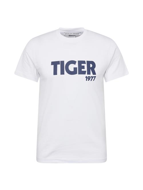 Tiger of Sweden Bluser & t-shirts 'DILLAN'  mørkeblå / hvid