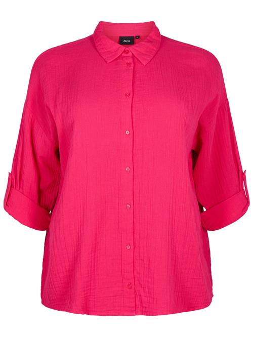 Zizzi Bluse 'VVIVU'  orkidee / pink