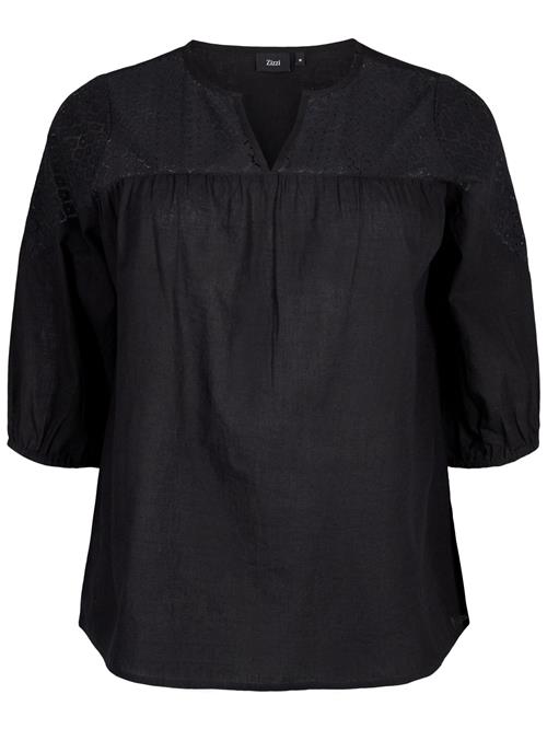 Zizzi Bluse 'VFELEX'  sort