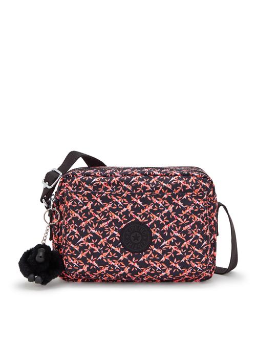 KIPLING Skuldertaske 'ABANU M'  pink / sort