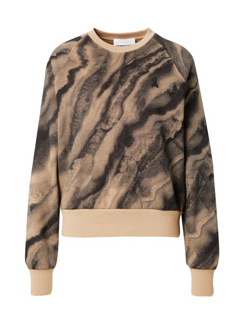 Se ARMEDANGELS Sweatshirt 'GIOVARA EARTH'  umbra / sort ved About You