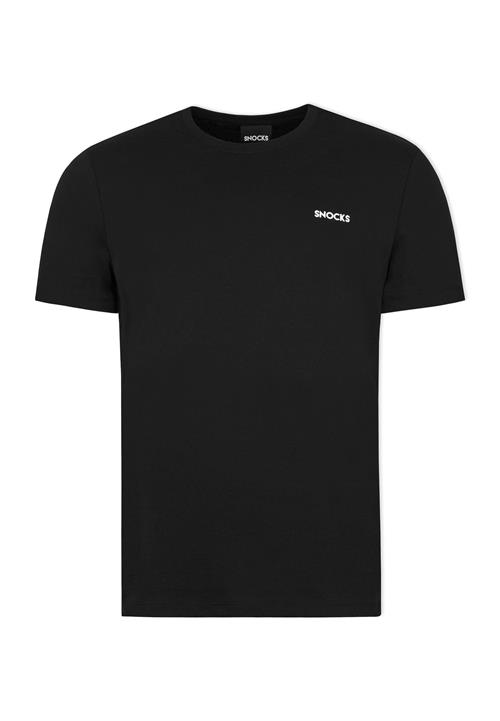 SNOCKS Bluser & t-shirts  sort / hvid