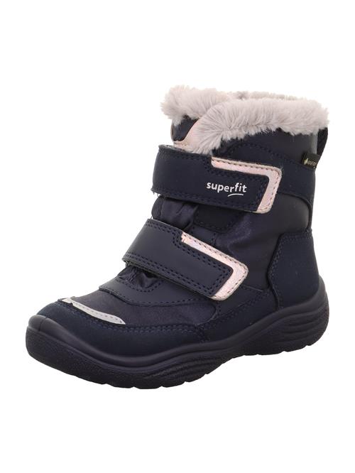 SUPERFIT Snowboots 'CRYSTAL'  mørkeblå / lyserød