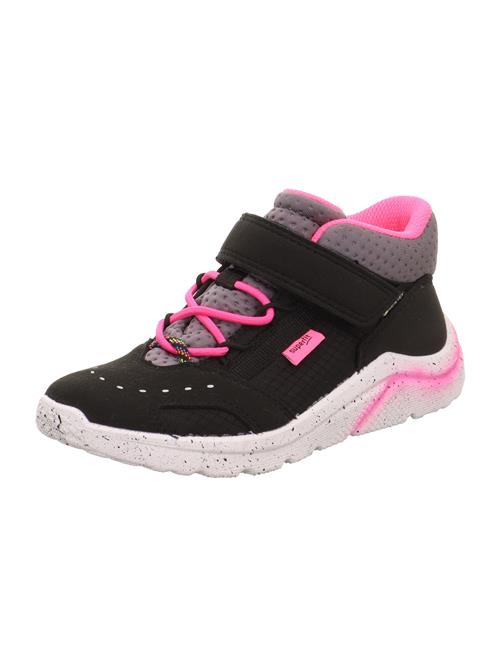 SUPERFIT Sneakers 'KICKS'  grå / lys pink / sort