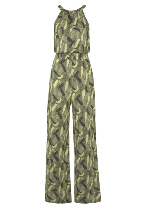 Se s.Oliver Jumpsuit 'LM'  creme / khaki / oliven ved About You