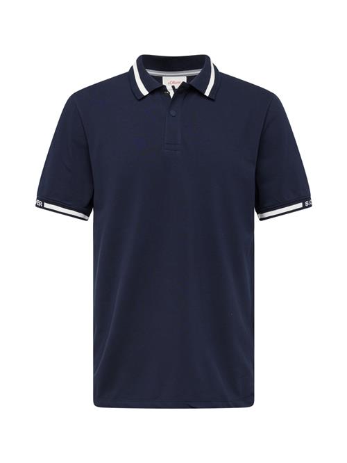 s.Oliver Bluser & t-shirts  navy / hvid