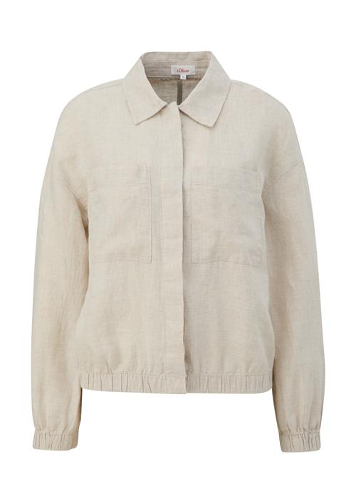 Se s.Oliver Bluse  beige-meleret ved About You