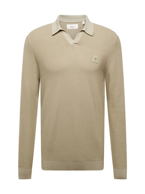 s.Oliver Pullover  mørkebeige