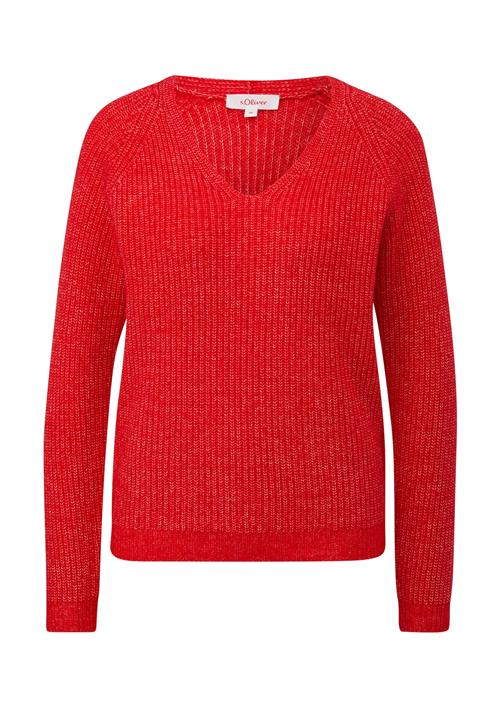 s.Oliver Pullover  brandrød