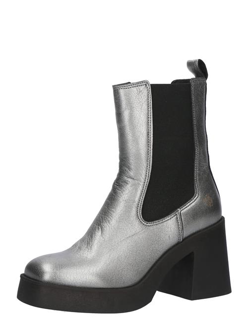 Se Apple of Eden Chelsea Boots 'VALENÇA 46'  sort / sølv ved About You