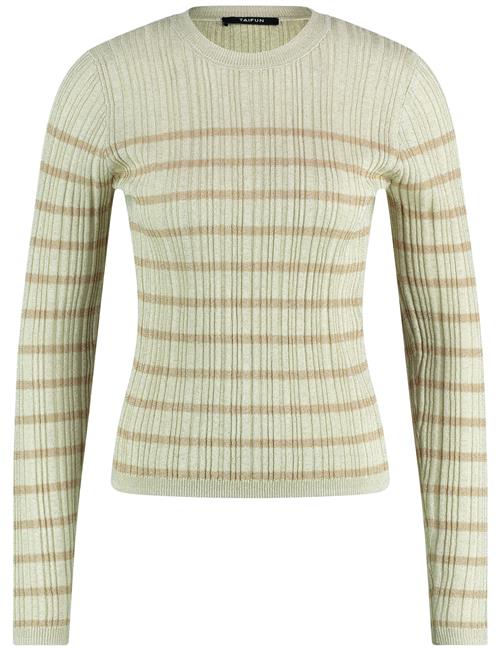 TAIFUN Pullover  mørkebeige / mint