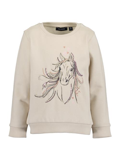 Se BLUE SEVEN Sweatshirt  creme / oliven / lilla / lyserød ved About You