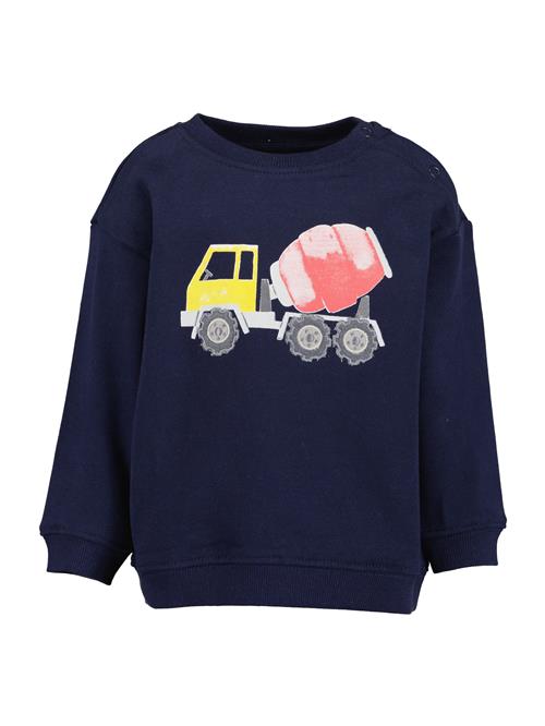 Se BLUE SEVEN Sweatshirt  natblå / gul / grå / melon ved About You