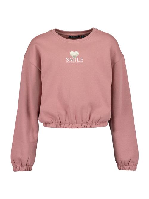 Se BLUE SEVEN Sweatshirt  guld / pitaya / hvid ved About You