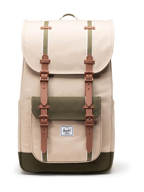 Herschel Rygsæk 'Little America™'  brun / khaki / oliven / hvid