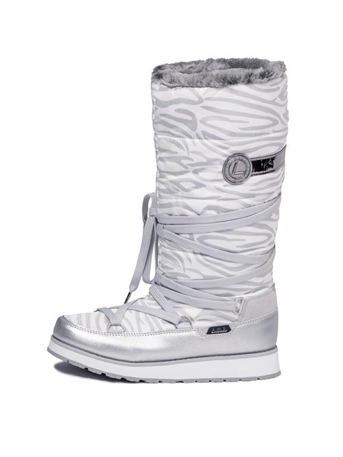 LUHTA Snowboots 'Tahtova'  lysegrå / sølv / hvid