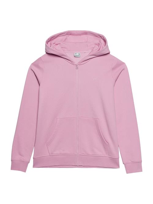 4F Sportssweatjakke  lys pink