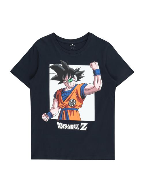 NAME IT Shirts 'NKMJavis Dragon Ball'  navy / orange / sort / hvid