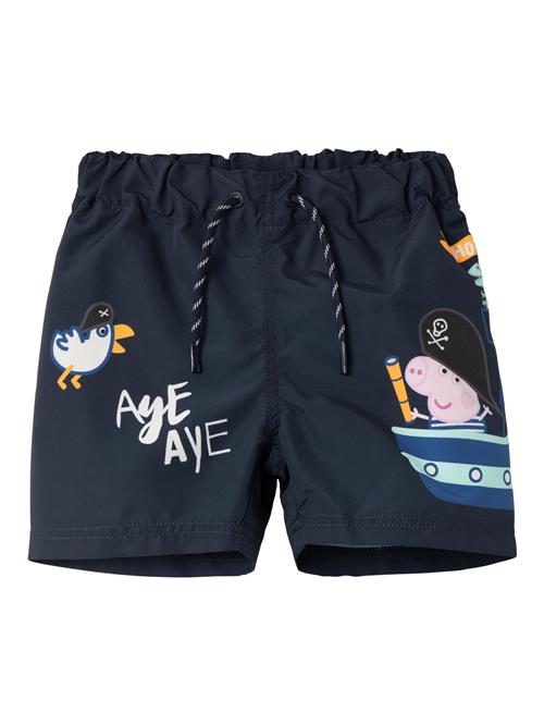 NAME IT Badeshorts 'Moise'  navy / turkis / gul / pink