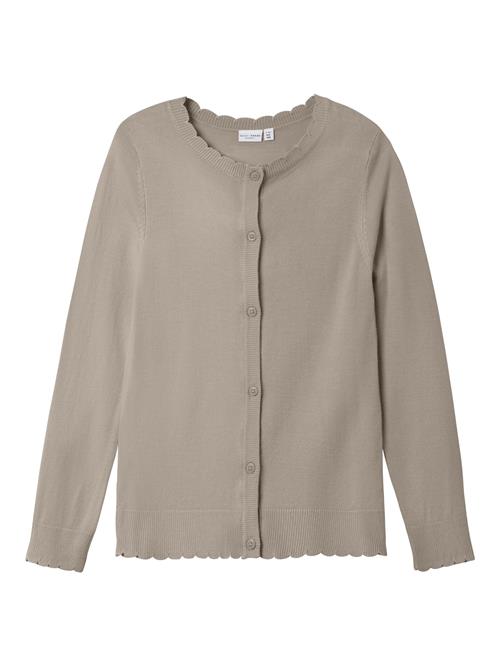 NAME IT Cardigan 'Vamone'  mørkebeige