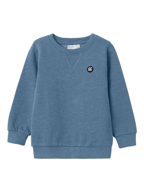 NAME IT Sweatshirt 'VIMO'  lyseblå / sort / hvid