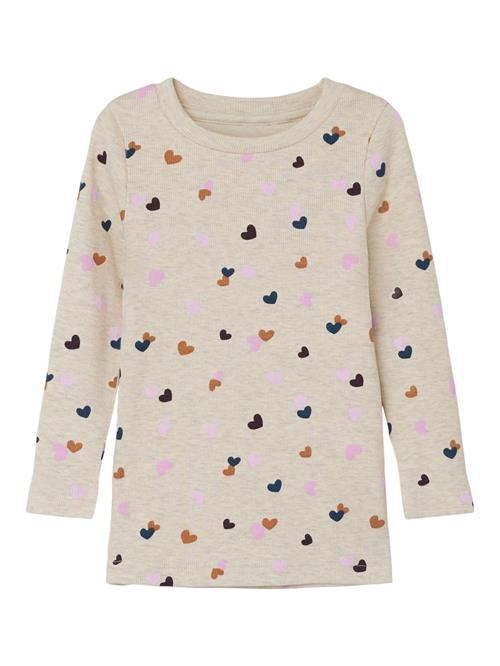 NAME IT Bluser & t-shirts 'LUCKY'  mørkebeige / brun / lilla