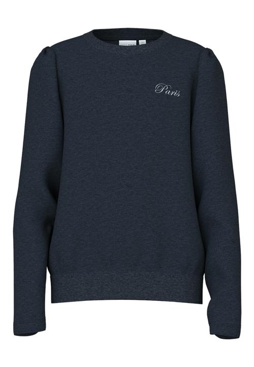 NAME IT Sweatshirt 'VIMA'  safir / hvid