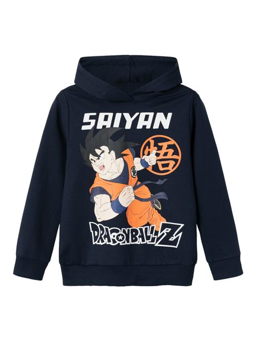 NAME IT Sweatshirt 'Dragonball'  navy / mandarin / sort / hvid