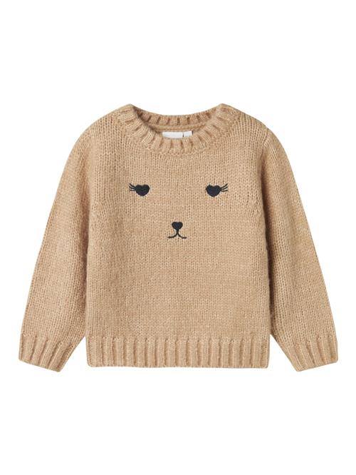 Se NAME IT Pullover 'NMFOBIBI'  camel / sort ved About You