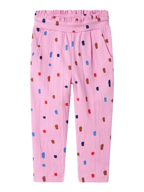 Se NAME IT Leggings 'NMFNylisa'  blå / brun / lys pink / rød ved About You