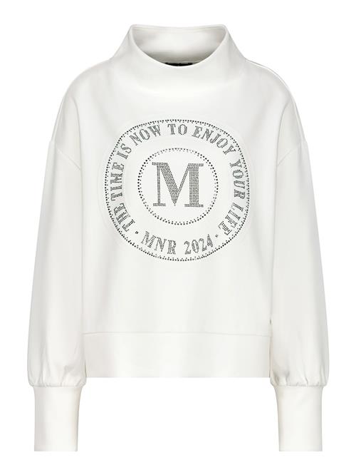 Se monari Sweatshirt  sølv / hvid ved About You