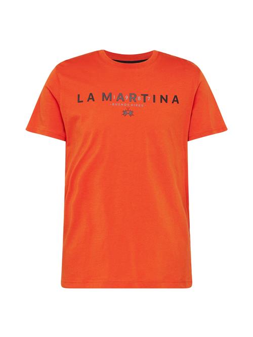 La Martina Bluser & t-shirts  lysegrå / orange / sort