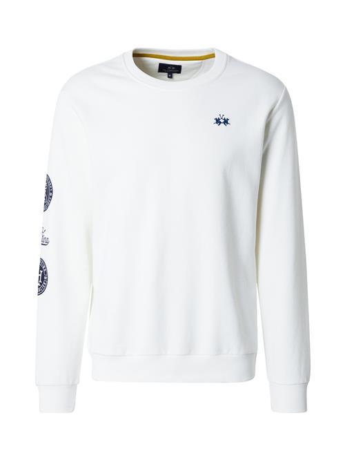 La Martina Pullover  navy / hvid