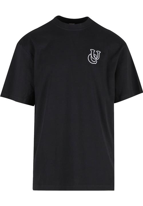 Urban Classics Bluser & t-shirts 'Shiny'  lysegrå / sort