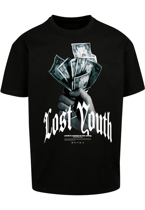 Lost Youth Bluser & t-shirts  grå-meleret / sort / hvid