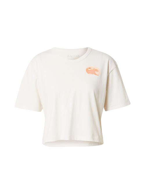 NU-IN Shirts  orange / sort / offwhite