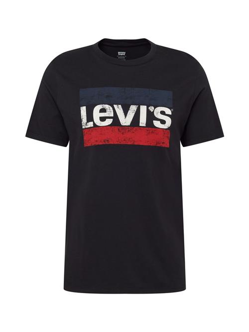 LEVI'S ® Bluser & t-shirts 'Sportswear Logo Graphic'  navy / mørkerød / sort / hvid