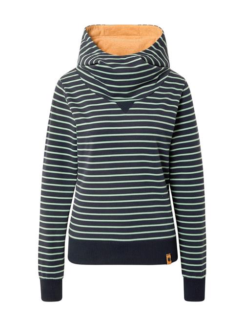 Fli Papigu Sweatshirt 'Entenarsch II'  mørkeblå / mint / orange-meleret